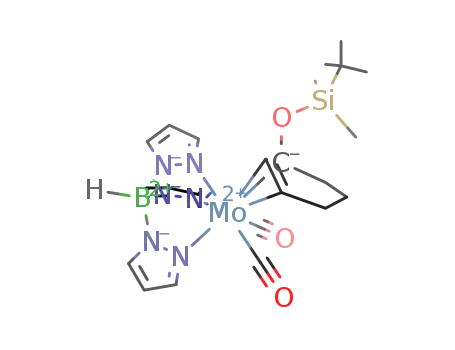 [Mo(hydridotris(pyrazolyl)borate)(CO)2(η3-C6H8OTBS)]