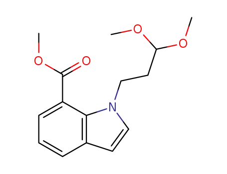 methyl 1-(3,3-dimethoxypropyl)-1H-indole-7-carboxylate