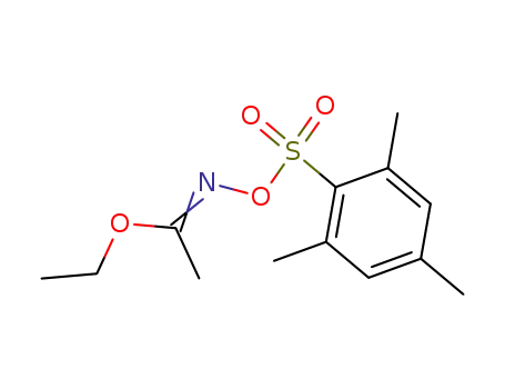 Molecular Structure of 38202-27-6 (Ethyl O-mesitylsulfonylacetohydroxamate)