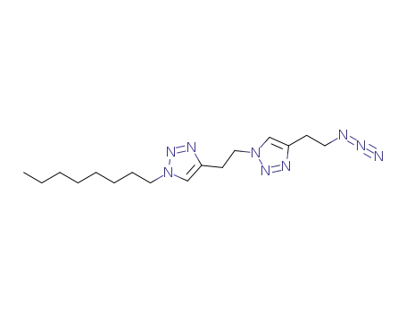 4-(2-azidoethyl)-1-[2-(1-octyl-1H-1,2,3-triazol-4-yl)ethyl]-1H-1,2,3-triazole