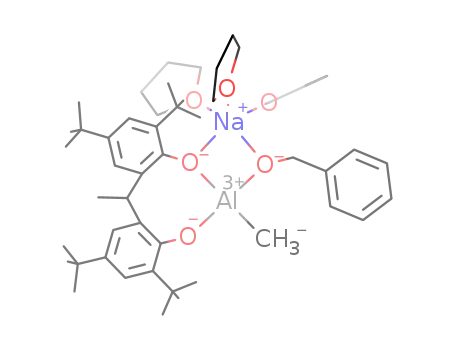 [(2,2'-ethylidenebis(4,6-di-tert-butylphenol(-2H))AlMe(μ2-OBn)Na(THF)3]