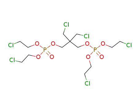 Molecular Structure of 38051-10-4 (2,2-bis(chloromethyl)trimethylene bis(bis(2-chloroethyl)phosphate))