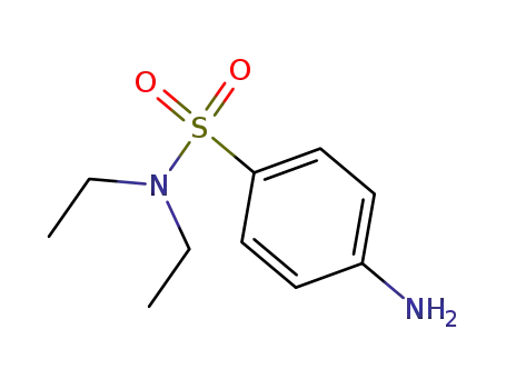 Molecular Structure of 1709-39-3 (4-AMINO-N,N-DIETHYL-BENZENESULFONAMIDE)