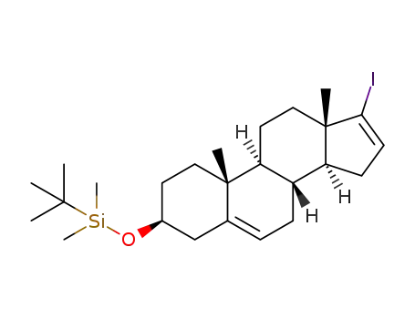 3-((tert-butyldimethylsilyl)oxy)-17-iodo-5,16-androstadiene