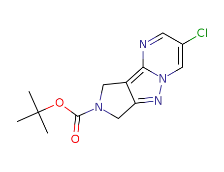 6-chloro-1H,3H-2,4,7a,8-tetraaza-cyclopenta[a]indene-2-carboxylic acid tert-butyl ester