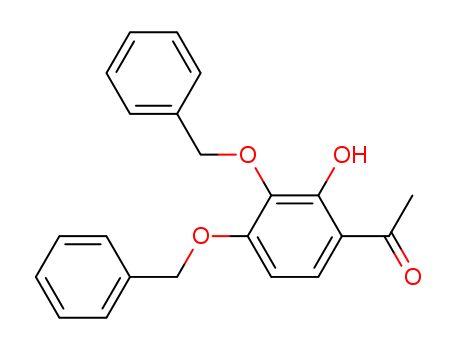 Ethanone, 1-[2-hydroxy-3,4-bis(phenylmethoxy)phenyl]-