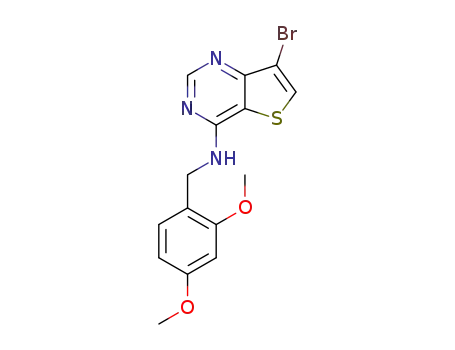 7-bromo-N-(2,4-dimethoxybenzyl)thieno[3,2-d]pyrimidine-4-amine