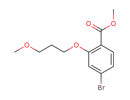 methyl 4-bromo-2-(3-methoxypropoxy)benzoate