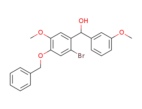 [4-(benzyloxy)-2-bromo-5-methoxyphenyl](3-methoxyphenyl)methanol