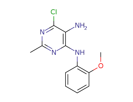 6-chloro-N4-(2′-methoxyphenyl)-2-methylpyrimidine-4,5-diamine