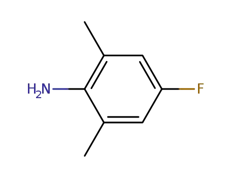 Molecular Structure of 392-70-1 (4-FLUORO-2,6-DIMETHYLANILINE)