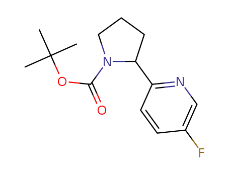 tert-butyl 2-(5-fluoropyridin-2-yl)pyrrolidine-1-carboxylate