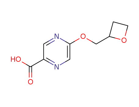 5-(oxetan-2-ylmethoxy)pyrazine-2-carboxylic acid