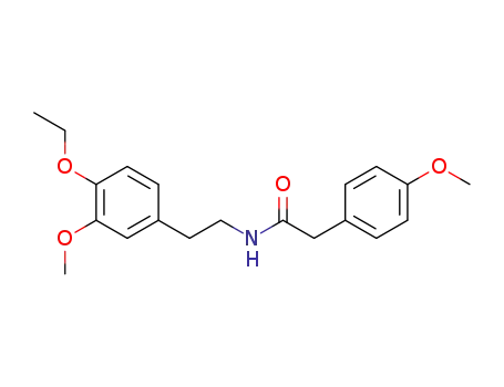 N-<3-Methoxy-4-aethoxy-phenaethyl>-4-methoxy-phenylacetamid