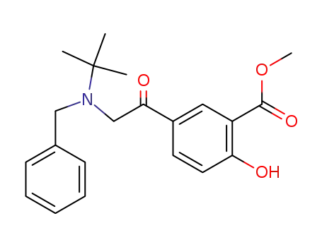 5-[2-(Benzyl-tert-butyl-amino)-acetyl]-2-hydroxy-benzoic acid methyl ester