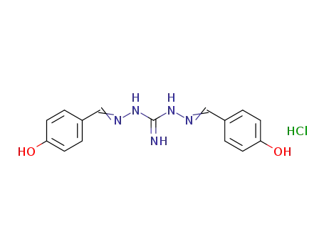 2,2′-bis[(4-hydroxyphenyl)methylene]carbonimidic dihydrazide monohydrochloride