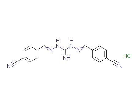 2,2'-bis[(4-cyanophenyl)methylene]carbonimidic dihydrazide monohydrochloride