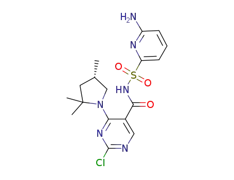 (S )-N-((6-aminopyridin-2-yl)sulfonyl)-2-chloro-4-(2,2,4-trimethylpyrrolidin-1-yl)pyrimidine-5-carboxamide