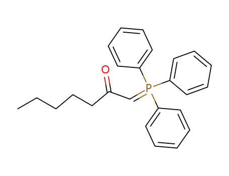 1-(triphenylphosphoranylidene)-2-heptanone
