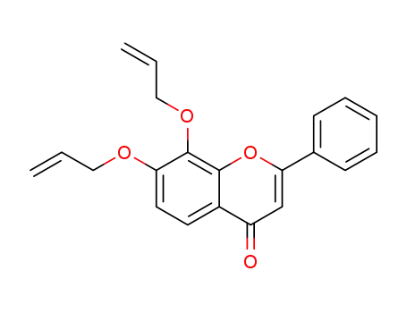 2-phenyl-7,8-bis(prop-2-en-1-yloxy)-4H-1-benzopyran-4-one
