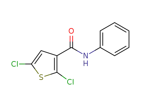 2,5-dichloro-N-phenylthiophene-3-carboxamide