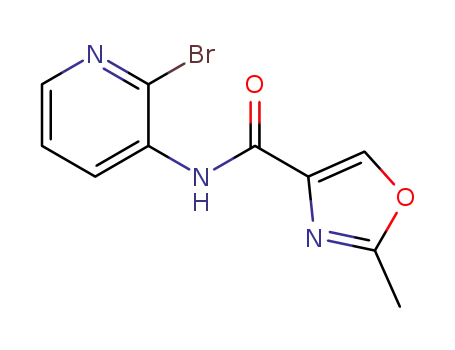 N-(2-bromopyridin-3-yl)-2-methyl-1,3-oxazole-4-carboxamide