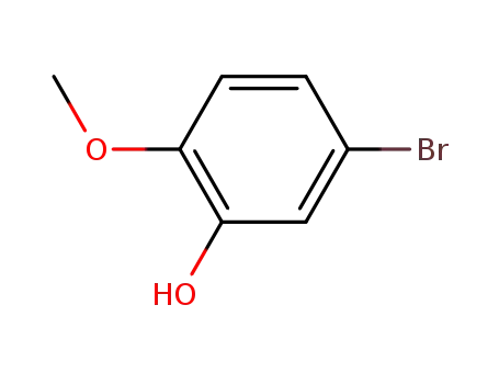 Molecular Structure of 37942-01-1 (5-Bromo-2-methoxyphenol)