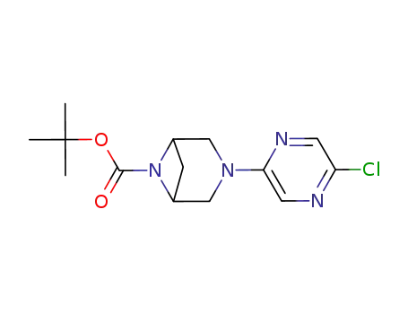 tert-butyl 3-(5-chloropyrazine-2-yl)-3,6-diazabicyclo[3.1.1]heptane-6-carboxylate