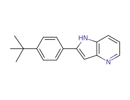 2-(4-(tert-butyl)phenyl)-1H-pyrrolo[3,2-b]pyridine