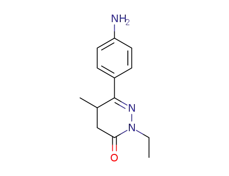 6-(4-aminophenyl)-2-ethyl-5-methyl-4,5-dihydropyridazin-3(2H)-one