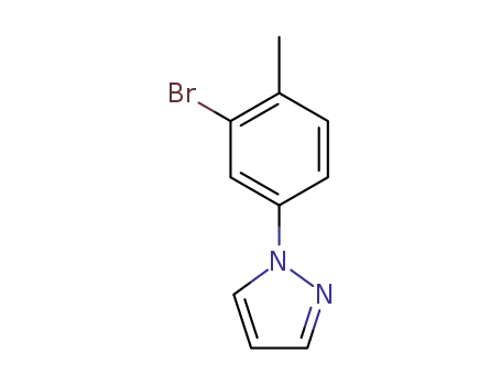 1-(3-bromo-4-methylphenyl)pyrazole