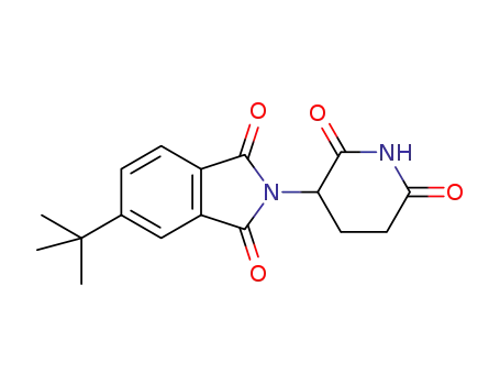 5-(tert-butyl)-2-(2,6-dioxopiperidin-3-yl)isoindoline-1,3-dione