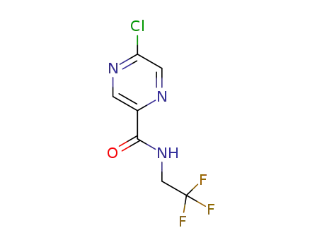 5-chloro-N-(2,2,2-trifluoroethyl)pyrazine-2-carboxamide