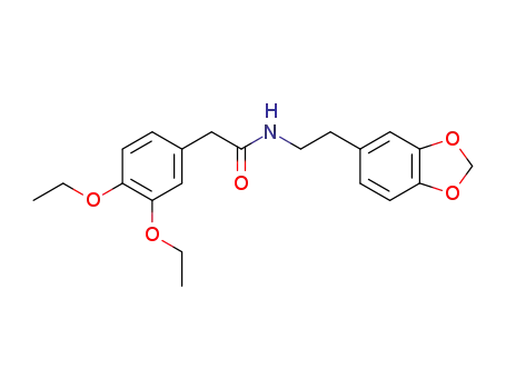 (3,4-diethoxy-phenyl)-acetic acid homopiperonylamide