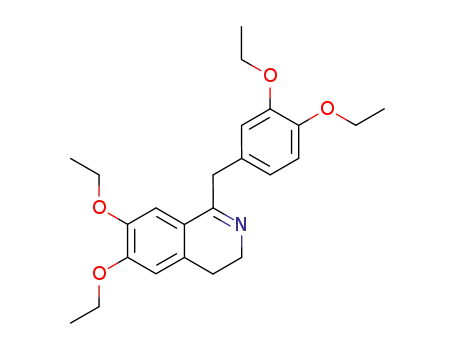 1-(3',4'-diethoxy-benzyl)-6,7-diethoxy-3,4-dihydro-isoquinoline