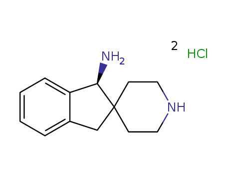 (S)-1,3-dihydrospiro[indene-2,4′-piperidine]-1-amine dihydrochloride