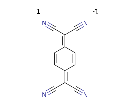 1518-16-7,7,7,8,8-Tetracyanoquinodimethane,7,7,8,8-Tetracyano-p-quinodimethane;NSC 105237;Quinodimethane, tetracyano-;TCNQ;Tetracyano-p-quinodimethane;Tetracyanoquinodimethane;7,7,8,8-Tetracyanoquinodimethane;2,5-Cyclohexadiene-D1,a:4,a'-dimalononitrile (6CI,7CI,8CI);(2,5-Cyclohexadiene-1,4-diylidene)dimalononitrile;1,4-Bis(dicyanomethylene)cyclohexadiene;2,2'-(2,5-Cyclohexadiene-1,4-diylidene)bis[propanedinitrile];7,7,8,8-Tetracyano-1,4-quinodimethan;