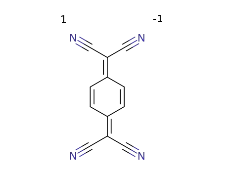 Molecular Structure of 1518-16-7 (7,7,8,8-Tetracyanoquinodimethane)