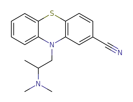 10-(2-dimethylamino-propyl)-10H-phenothiazine-2-carbonitrile