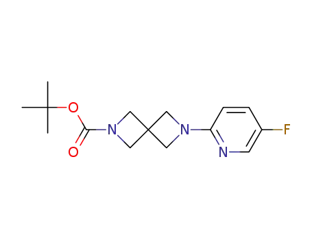 tert-butyl 6-(5-fluoropyridin-2-yl)-2,6-diazaspiro[3.3]heptane-2-carboxylate