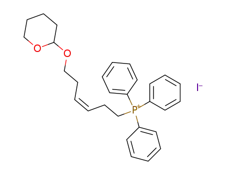 Triphenyl-[(Z)-6-(tetrahydro-pyran-2-yloxy)-hex-3-enyl]-phosphonium; iodide