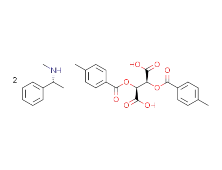 (R)-N-methyl-α-methylbenzylammonium di-p-toluoyl-D-tartrate