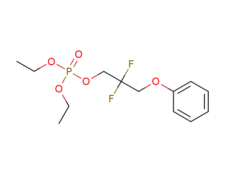 (2,2-difluoro-3-phenoxypropyl) diethyl phosphate