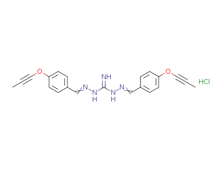 2,2'-bis[(4-propynoxyphenyl)methylene]carbonimidic dihydrazide hydrochloride