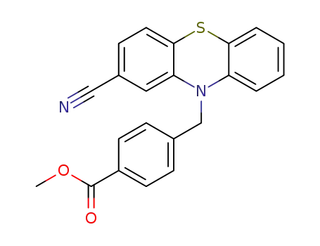 methyl 4-[(2-cyano-10H-phenothiazin-10-yl)methyl]benzoate