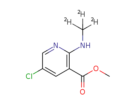 methyl 5-chloro-2-((methyl-d3)amino)nicotinate