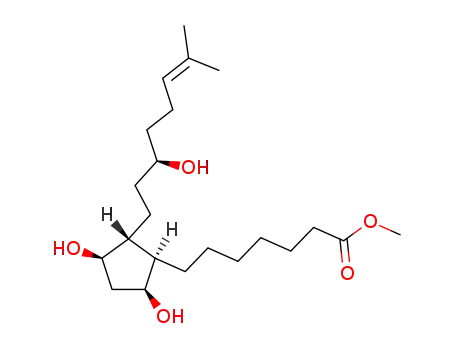 (8R.9S.11R.12R.15R)-9.11.15-Trihydroxy-19-methyl-18-prostensaeuremethylester