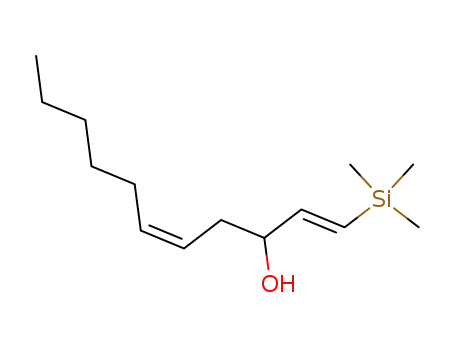 1-(trimethylsilyl)-1(E),5(Z)-undecadien-3(R)-ol