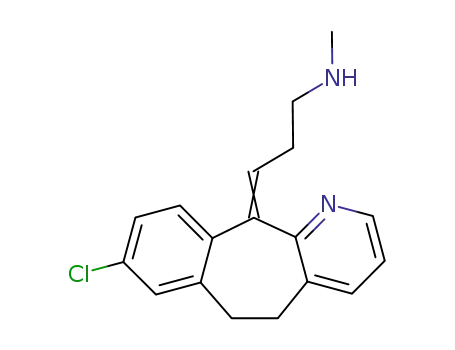 {3-[8-Chloro-5,6-dihydro-benzo[5,6]cyclohepta[1,2-b]pyridin-(11Z)-ylidene]-propyl}-methyl-amine