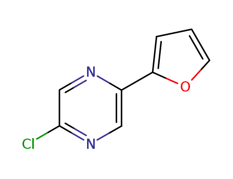 2-Chloro-5-(furan-2-yl)pyrazine